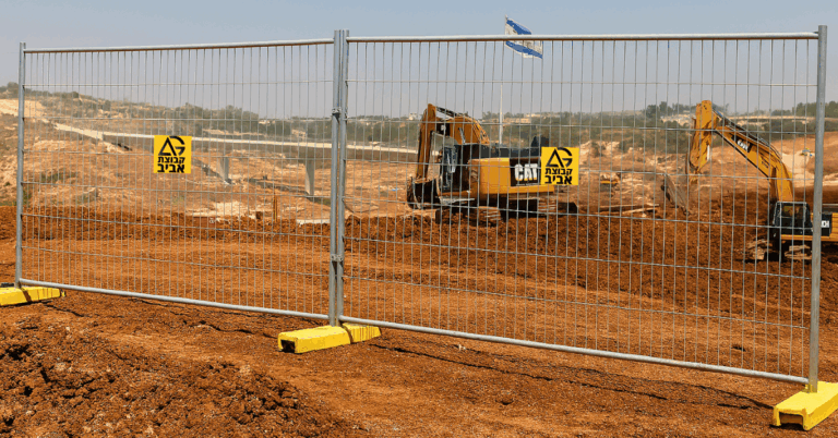 גדר זמנית קבוצת אביב